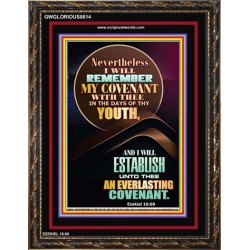 AN EVERLASTING COVENANT   Bible Verse Acrylic Glass Frame   (GWGLORIOUS8614)   