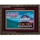 ADONAI TZVA'OT - LORD OF HOSTS   Christian Quotes Frame   (GWGLORIOUS8650L)   