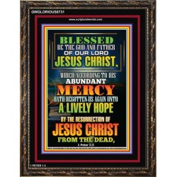 ABUNDANT MERCY   Scripture Wood Frame Signs   (GWGLORIOUS8731)   