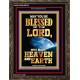 WHO MADE HEAVEN AND EARTH   Encouraging Bible Verses Framed   (GWGLORIOUS8735)   