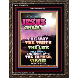 THE WAY TRUTH AND THE LIFE   Scripture Art Prints   (GWGLORIOUS8756)   