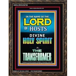 THE TRANSFORMER   Bible Verse Acrylic Glass Frame   (GWGLORIOUS8789)   