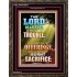 ALL THY OFFERINGS   Framed Bible Verses   (GWGLORIOUS8848)   "33x45"