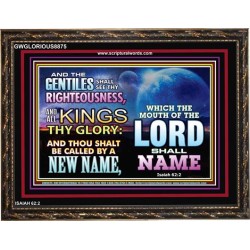 A NEW NAME   Contemporary Christian Paintings Frame   (GWGLORIOUS8875)   