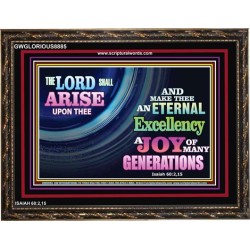 AN ETERNAL EXCELLENCY   Bible Verses Wall Art Acrylic Glass Frame   (GWGLORIOUS8885)   