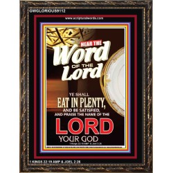THE WORD OF THE LORD   Bible Verses  Picture Frame Gift   (GWGLORIOUS9112)   