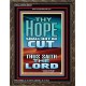 YOUR HOPE SHALL NOT BE CUT OFF   Inspirational Wall Art Wooden Frame   (GWGLORIOUS9231)   