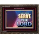 WE WILL SERVE THE LORD   Frame Bible Verse Art    (GWGLORIOUS9302)   