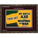 WEAPONS OF WAR   Christian Quotes Framed   (GWGLORIOUS9434)   