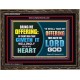 WILLINGLY OFFERING UNTO THE LORD GOD   Christian Quote Framed   (GWGLORIOUS9436)   