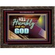 WALK HUMBLY WITH THY GOD   Scripture Art Prints Framed   (GWGLORIOUS9452)   