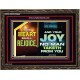YOUR HEART SHALL REJOICE   Christian Wall Art Poster   (GWGLORIOUS9464)   