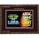 A LIGHT THING   Christian Paintings Frame   (GWGLORIOUS9474c)   