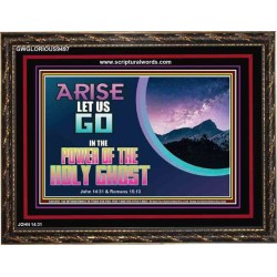 ARISE LET US GO HENCE   Wall Dcor   (GWGLORIOUS9497)   