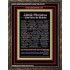 NAMES OF JESUS CHRIST WITH BIBLE VERSES IN GERMAN LANGUAGE {Namen Jesu Christi}   Wooden Frame   (GWGLORIOUSNAMESOFCHRISTDEUTSCH)   "33x45"