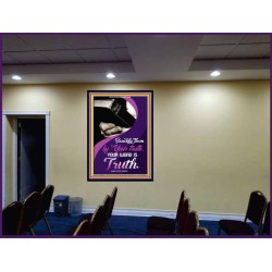 YOUR WORD IS TRUTH   Bible Verses Framed for Home   (GWJOY5388)   "37x49"