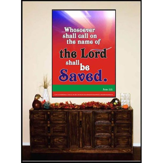 WHOSOEVER SHALL CALL   Inspiration Wall Art Frame   (GWJOY1632)   