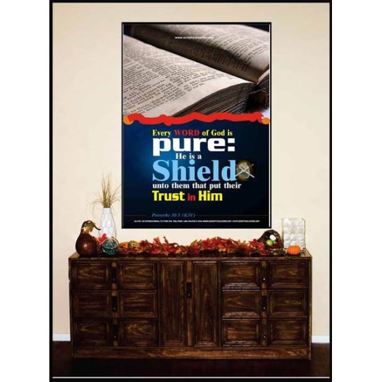 TRUST IN HIM   Scripture Art Frame   (GWJOY1763)   