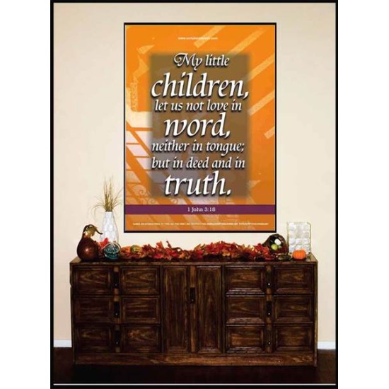 TRUE LOVE   Contemporary Christian Wall Art Acrylic Glass frame   (GWJOY232)   