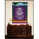 WITH ALL THY HEART   Scriptural Portrait Acrylic Glass Frame   (GWJOY3306B)   