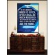 WHOMSOEVER MUCH IS GIVEN   Inspirational Wall Art Frame   (GWJOY4752)   