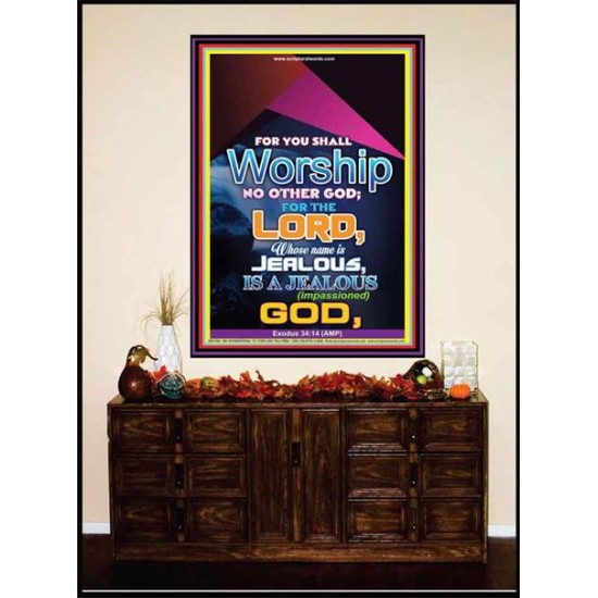 WORSHIP   Religious Art Frame   (GWJOY7346)   