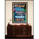 WORD OF THE LORD   Contemporary Christian poster   (GWJOY7370)   