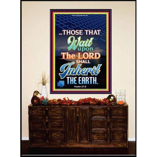 WAIT UPON THE LORD   Bible Verses Frame for Home   (GWJOY7425)   