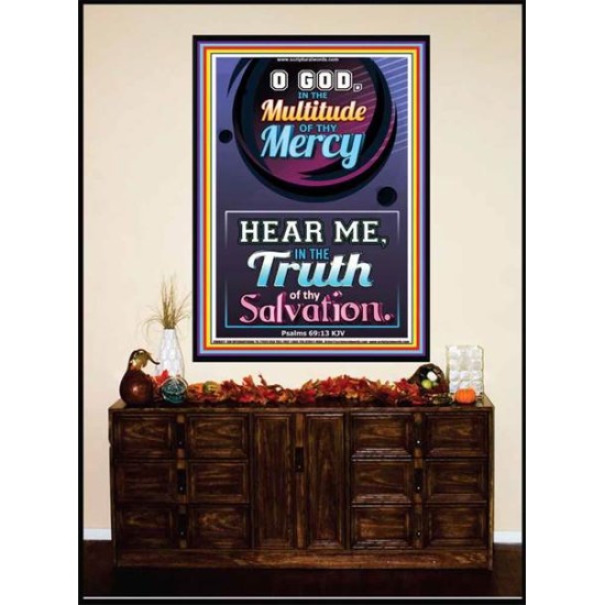 TRUTH OF THY SALVATION   Framed Bible Verses   (GWJOY8017)   