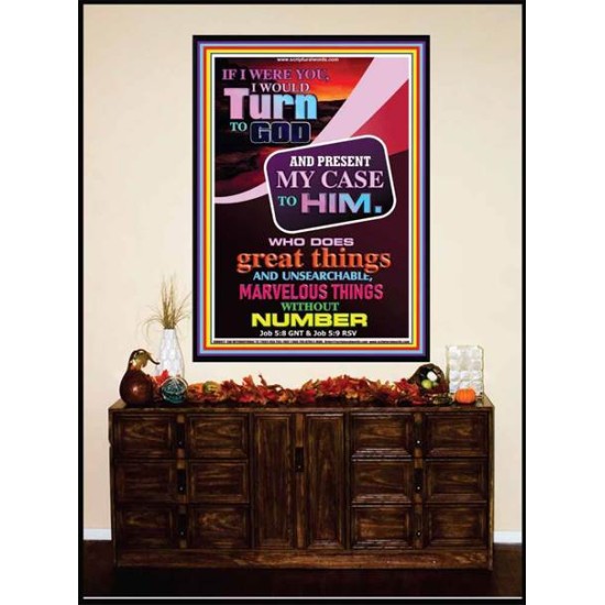 TURN TO GOD   Scripture Wooden Frame   (GWJOY8077)   