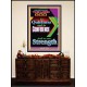 YOUR STRENGTH   Contemporary Christian Wall Art Acrylic Glass frame   (GWJOY8174)   