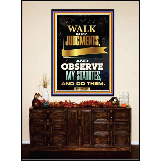 WALK IN MY JUDGEMENTS   Printable Bible Verse to Framed   (GWJOY8479)   