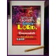 WHOM THE LORD COMMENDETH   Large Frame Scriptural Wall Art   (GWJOY3190)   