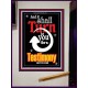 TURN TO YOU FOR A TESTIMONY   Framed Lobby Wall Decoration   (GWJOY3354)   