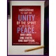 UNITY OF THE SPIRIT   Acrylic Glass Frame Scripture Art   (GWJOY3995)   