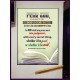 WHOLE DUTY OF MAN   Acrylic Glass Framed Bible Verse   (GWJOY4038)   