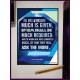 WHOMSOEVER MUCH IS GIVEN   Inspirational Wall Art Frame   (GWJOY4752)   