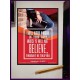 WILL YE WILL NOT BELIEVE   Bible Verse Acrylic Glass Frame   (GWJOY4895)   