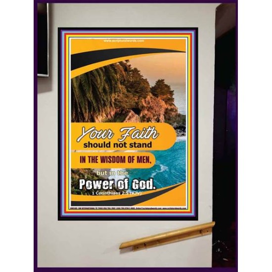 YOUR FAITH   Bible Verses Framed Art Prints   (GWJOY5185)   