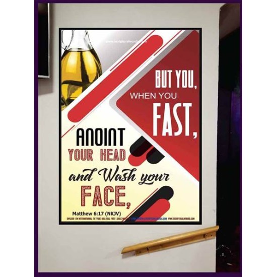WHEN YOU FAST   Printable Bible Verses to Frame   (GWJOY5389)   