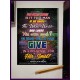 WHAT WILL A MAN GIVE IN EXCHANGE FOR HIS SOUL   Wall Art Poster   (GWJOY6365)   