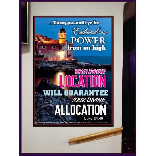YOU DIVINE LOCATION   Printable Bible Verses to Framed   (GWJOY6422)   