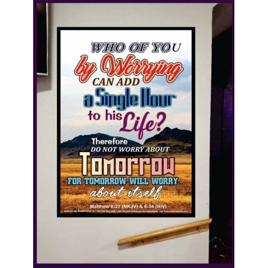 A SINGLE HOUR TO HIS LIFE   Bible Verses Frame Online   (GWJOY6434)   