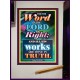 WORD OF THE LORD   Contemporary Christian poster   (GWJOY7370)   