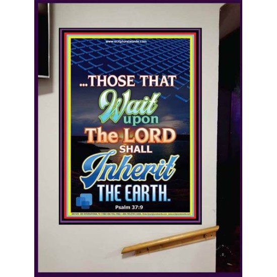 WAIT UPON THE LORD   Bible Verses Frame for Home   (GWJOY7425)   