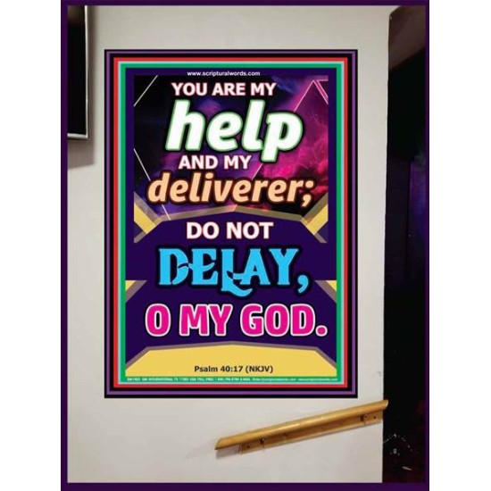 YOU ARE MY HELP   Frame Scriptures Dcor   (GWJOY7463)   