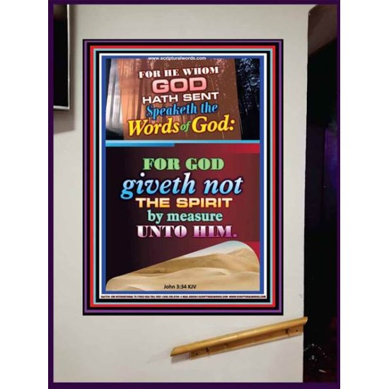 WORDS OF GOD   Bible Verse Picture Frame Gift   (GWJOY7724)   