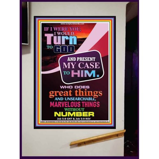 TURN TO GOD   Scripture Wooden Frame   (GWJOY8077)   