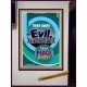 TURN AWAY FROM EVIL   Encouraging Bible Verses Framed   (GWJOY8082)   