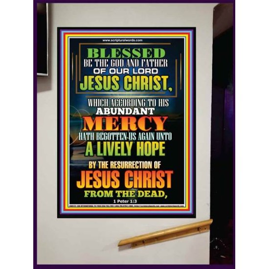 ABUNDANT MERCY   Scripture Wood Frame Signs   (GWJOY8731)   